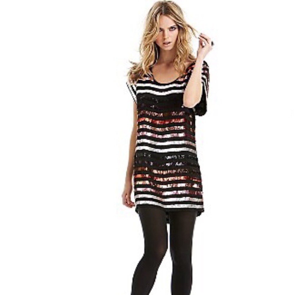 French Connection Sequin Cocktail Dress